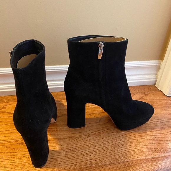 Gianvitto rossi black real leather suede boots - Picture 5 of 9